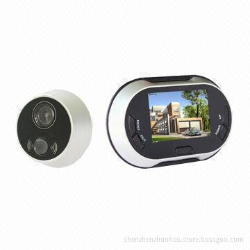 3.5-inch Color Display Clear Image Auto-take Photo Projection Door Viewer